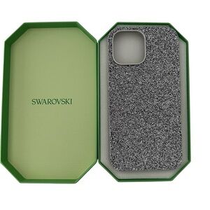 Swarovski Smartphone Case with Crystals - Silver for iPhone 13 Pro Max